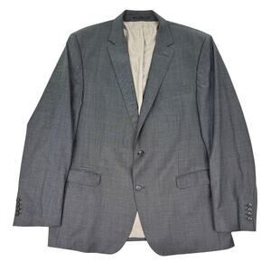 Paul Smith Reda Super 110s Wool Blazer Charcoal Gray 46